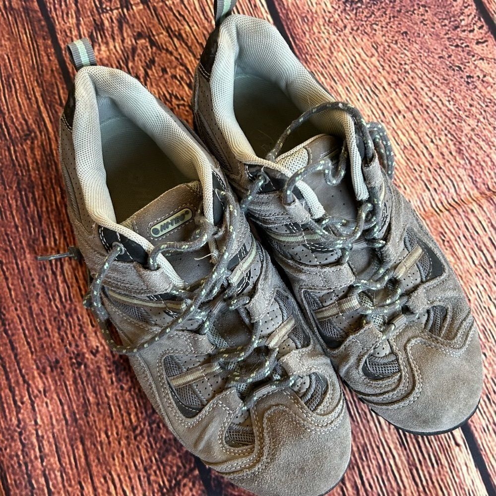 Hi-Tec Adventure Flex Groove Grey Hiking Trail Shoes, Wmns Sz 9.5 - Picture 10 of 12